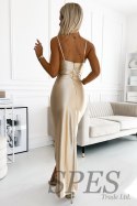 Sukienka Model Diane 483-2 Beige - Numoco