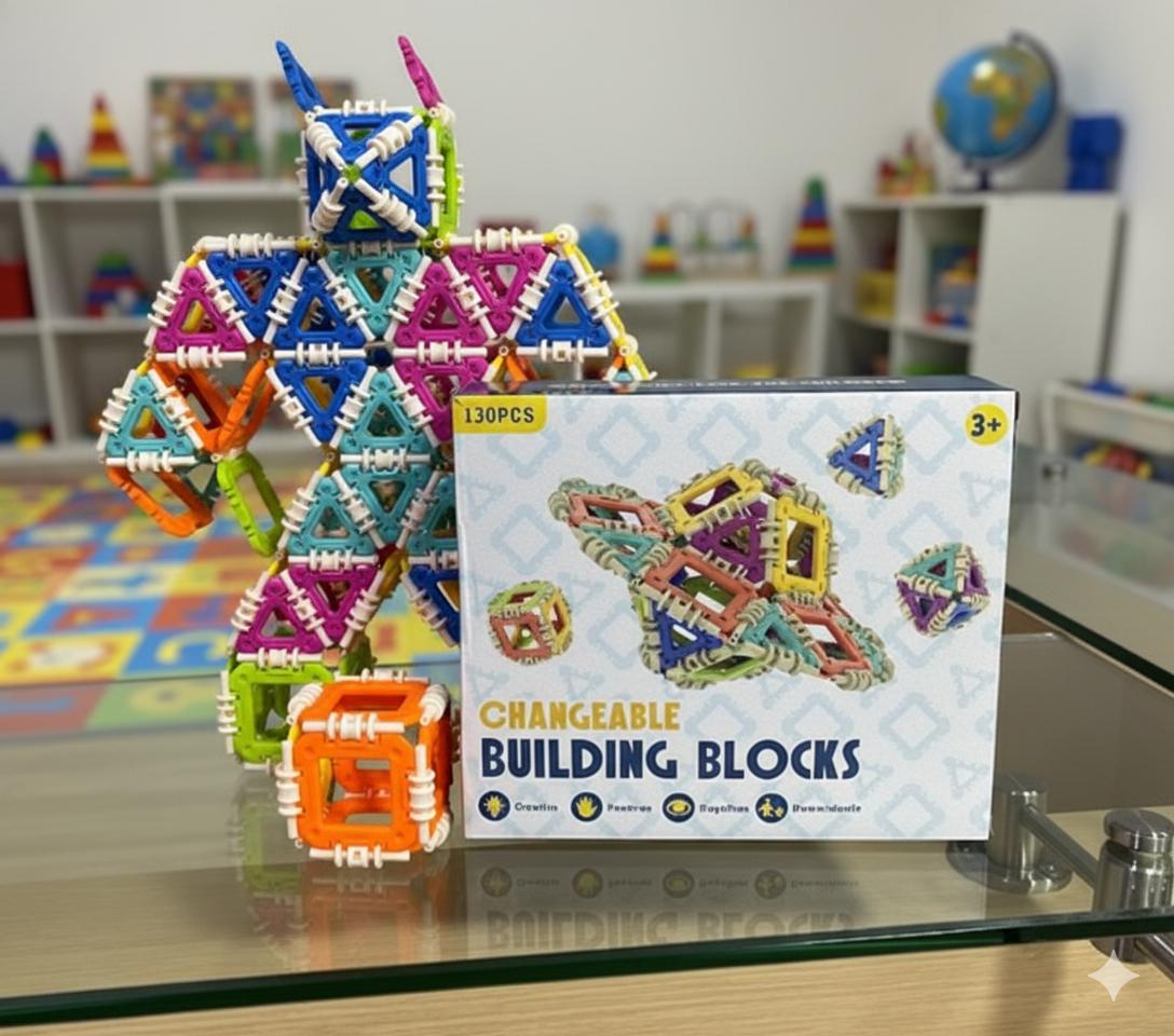 Bloques de Ensamble 3D – “Construye, imagina y fortalece su mente”