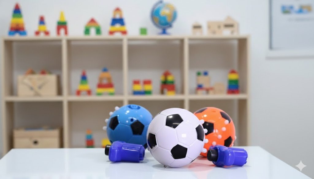 Pelota girocopio con sonido y luz