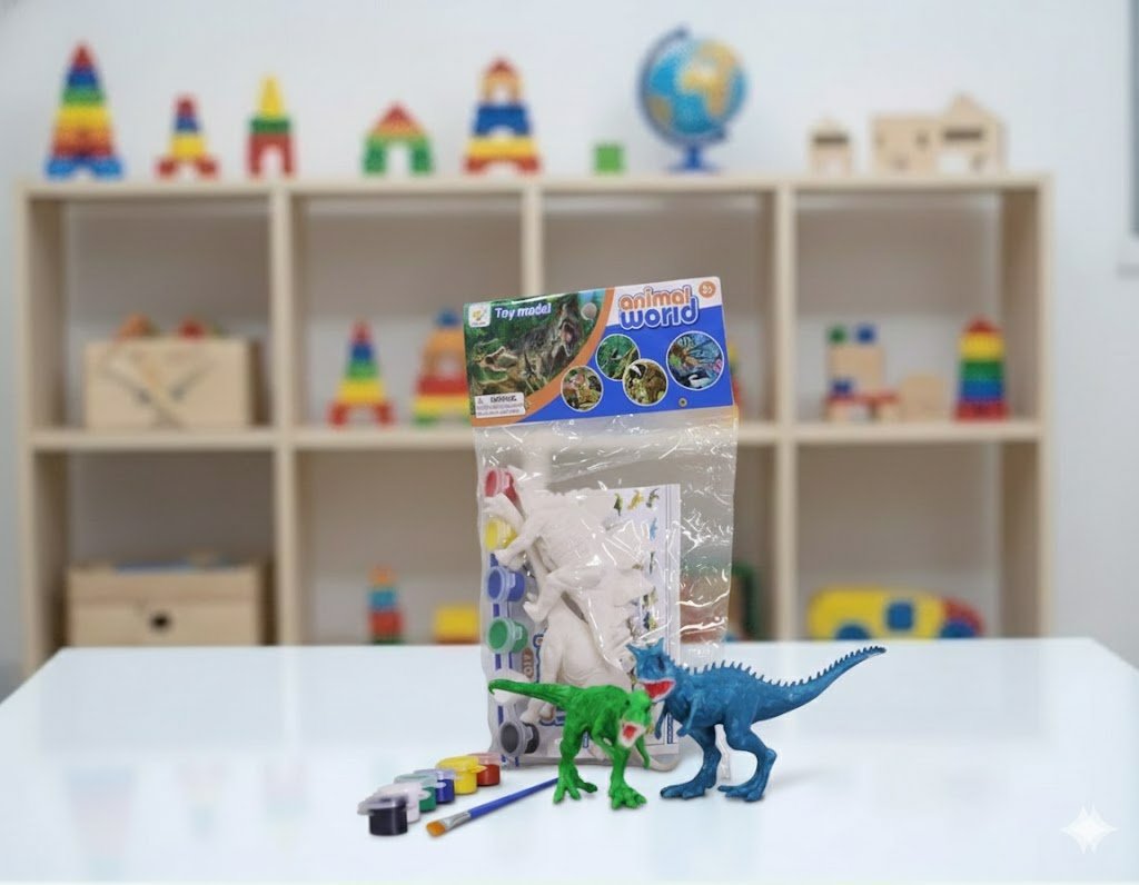 Pinta y colecciona tu propio Dino