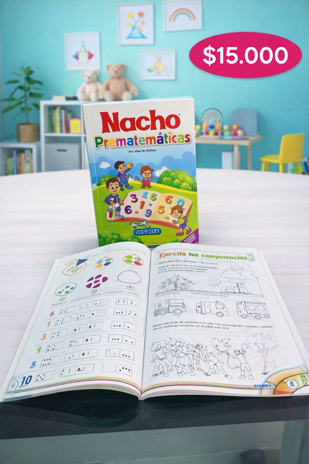 📚 Colección Nacho – Prematemáticas, Dibuja, escribe y aprende - Image 3
