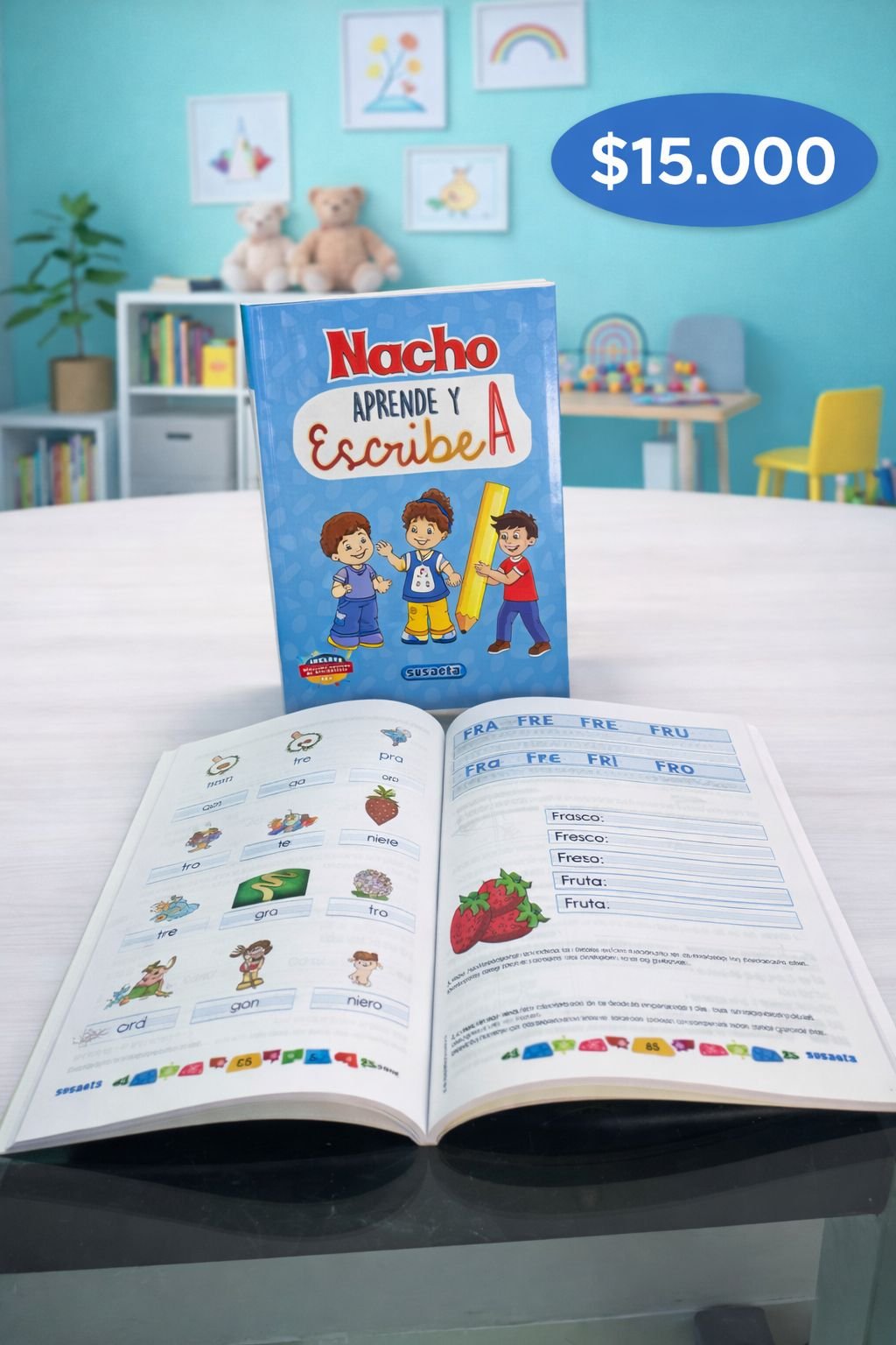 📚 Colección Nacho – Prematemáticas, Dibuja, escribe y aprende