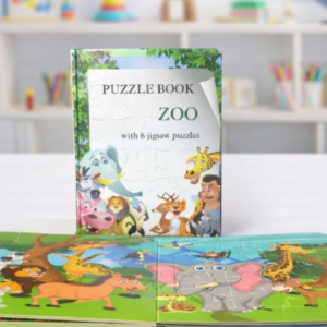 📖🧠 Puzzle Book Zoo (Libro Rompecabezas)